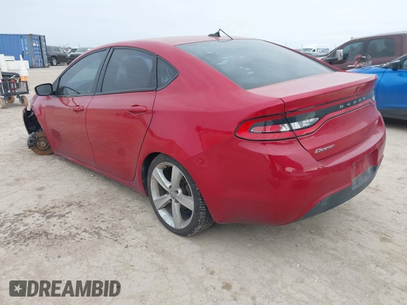 2013 Dodge Dart SXT with VIN 1C3CDFBA6DD330867, listed as a IAAI auction lot 41623153 with 158,826 mi miles and . Bid and sale history available at carsss.com. Image 3.
