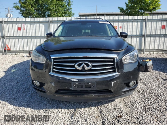 2015 Infiniti QX60 with VIN 5N1AL0MM0FC500204, listed as a Copart auction lot 61829275 with 135,769 mi miles and Clean title. Bid and sale history available at DreamBid. Image 5.