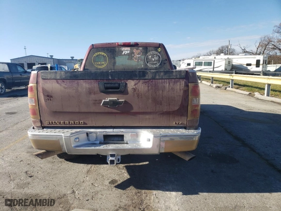 2008 Chevrolet Silverado 1500 LTZ with VIN 3GCEK13J88G220889, listed as a Copart auction lot 84159694 with 202,881 mi miles and Salvage Title. Bid and sale history available at carsss.com. Image 6.