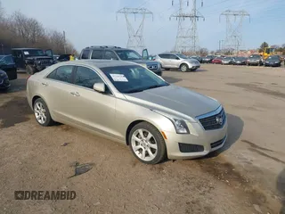 2014 Cadillac ATS Standard AWD with VIN 1G6AG5RXXE0164010, listed as a IAAI auction lot 41749781 with 131,333 mi miles and . Bid and sale history available at carsss.com. Image 1.