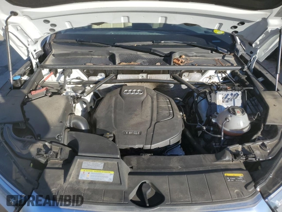 2020 Audi Q5 Premium with VIN WA1ANAFY8L2012649, listed as a Copart auction lot 73725872 with 39,477 mi miles. Bid and sale history available at carsss.com. Image 12.