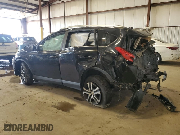 2018 Toyota RAV4 LE with VIN 2T3BFREV7JW717699, listed as a Copart auction lot 60656045 with Not provided miles and Salvage title. Bid and sale history available at DreamBid. Image 2.