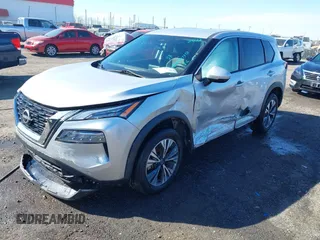 2022 Nissan Rogue SV with VIN 5N1BT3BB6NC693707, listed as a IAAI auction lot 41547713 with 53,949 mi miles. Bid and sale history available at carsss.com. Image 20.