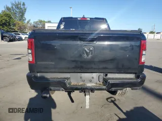2023 Ram 1500 Lone Star with VIN 1C6RREBTXPN553048, listed as a Copart auction lot 46255525 with 59,497 mi miles and Salvage Title. Bid and sale history available at carsss.com. Image 6.