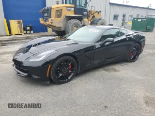 2019 Chevrolet Corvette 1LT z VIN 1G1YA2D73K5100417, wystawiony jako Copart lot #61426275 z przebiegiem 24 665 mil mil oraz Szkoda całkowita • Salvage title. Historia ofert i sprzedaży dostępna na DreamBid. Obrazek 1.