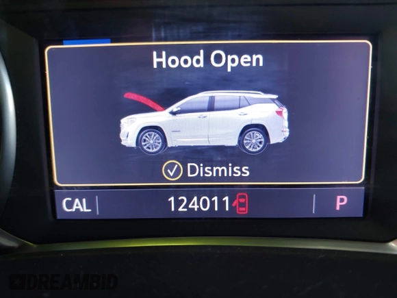 2019 GMC Terrain SLT with VIN 3GKALVEXXKL154174, listed as a IAAI auction lot 40586395 with 124,011 mi miles. Bid and sale history available at carsss.com. Image 15.