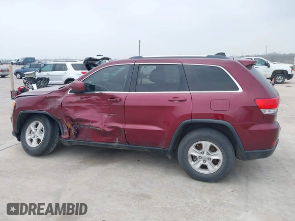 2017 Jeep Grand Cherokee Laredo with VIN 1C4RJEAG5HC780326, listed as a IAAI auction lot 41743223 with 73,675 mi miles. Bid and sale history available at carsss.com. Image 14.