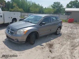 2012 Dodge Caliber SXT with VIN 1C3CDWDAXCD508615, listed as a IAAI auction lot 42091581 with 62,266 mi miles. Bid and sale history available at carsss.com. Image 2.