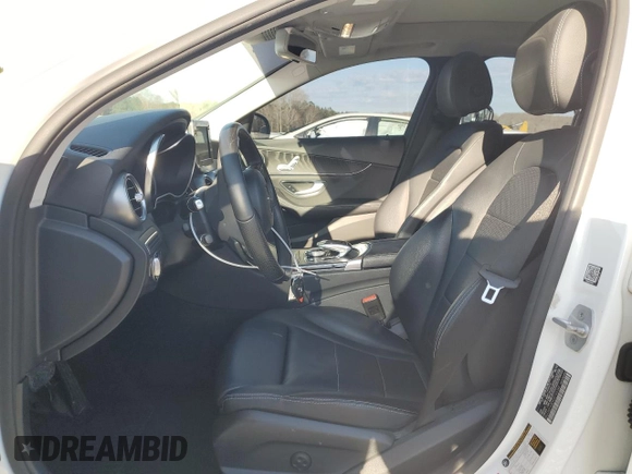 2016 Mercedes-Benz C 300 with VIN WDDWF4JBXGR160348, listed as a Copart auction lot 49208705 with 118,950 mi miles and Salvage Title. Bid and sale history available at carsss.com. Image 7.