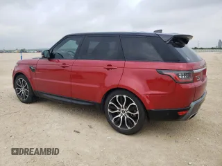 2018 Land Rover Range Rover Sport HSE with VIN SALWR2RV9JA199161, listed as a Copart auction lot 55486875 with 82,391 mi miles and Clean Title. Bid and sale history available at carsss.com. Image 2.