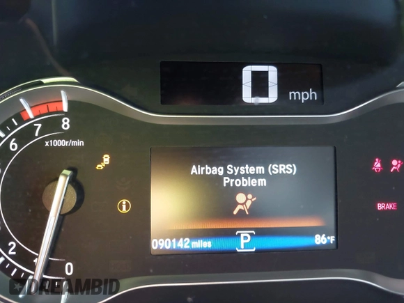 2019 Honda Ridgeline RTL-E with VIN 5FPYK3F79KB029771, listed as a IAAI auction lot 42448369 with 90,142 mi miles and . Bid and sale history available at DreamBid. Image 7.