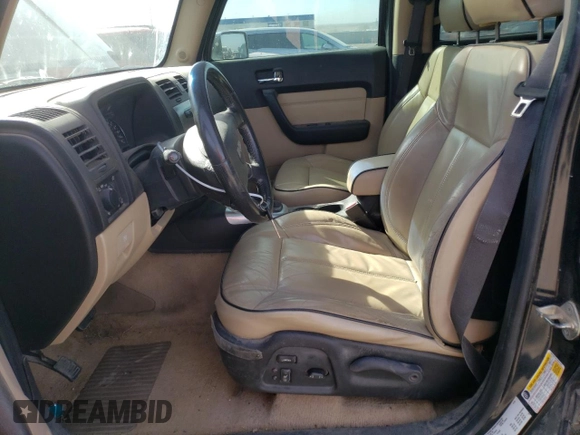 2006 Hummer H3 with VIN 5GTDN136168241481, listed as a Copart auction lot 72968914 with 207,162 mi miles and Salvage Title. Bid and sale history available at carsss.com. Image 7.