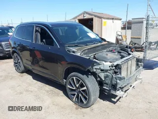 2022 Volvo XC90 Momentum with VIN YV4A22PK5N1809624, listed as a IAAI auction lot 41739824 with 105,778 mi miles. Bid and sale history available at carsss.com. Image 1.