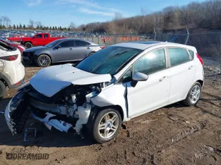 2019 Ford Fiesta SE with VIN 3FADP4EJXKM164576, listed as a IAAI auction lot 41503954 with 184,647 mi miles. Bid and sale history available at carsss.com. Image 2.