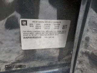2014 Buick Regal Premium I with VIN 2G4GP5EX0E9325205, listed as a Copart auction lot 89346975 with 119,677 mi miles and Salvage Title. Bid and sale history available at DreamBid. Image 12.