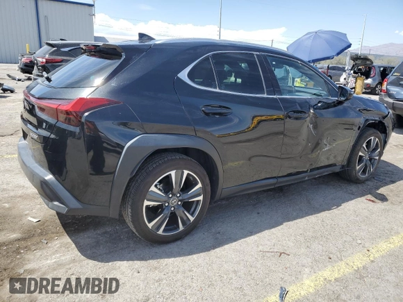 2020 Lexus UX 200 with VIN JTHX3JBH4L2029894, listed as a Copart auction lot 53101095 with 44,695 mi miles and Salvage title. Bid and sale history available at DreamBid. Image 3.