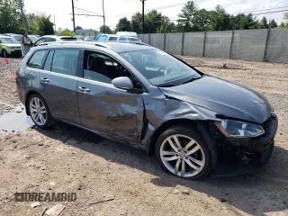 2015 Volkswagen Golf SportWagen TDI SE with VIN 3VWCA7AU0FM506113, listed as a Copart auction lot 63550453 with 101,997 mi miles. Bid and sale history available at carsss.com. Image 4.