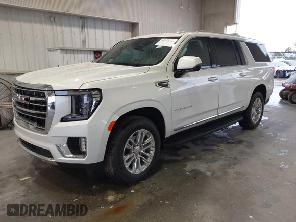 2024 GMC Yukon XL SLT with VIN 1GKS2GKD1RR349726, listed as a IAAI auction lot 41645353 with 5,963 mi miles. Bid and sale history available at carsss.com. Image 17.