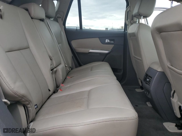 2014 Ford Edge SEL with VIN 2FMDK3JC0EBA10616, listed as a Copart auction lot 48384785 with 95,850 mi miles and Salvage Title. Bid and sale history available at carsss.com. Image 11.