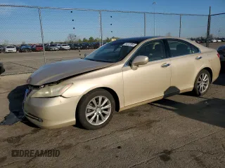 2007 Lexus ES 350 with VIN JTHBJ46G172105693, listed as a Copart auction lot 54107955 with 254,568 mi miles and Salvage Title. Bid and sale history available at carsss.com. Image 1.
