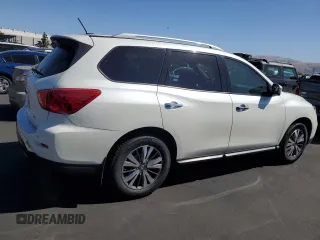 2018 Nissan Pathfinder S with VIN 5N1DR2MN2JC643552, listed as a Copart auction lot 61066105 with 109,540 mi miles and Salvage title. Bid and sale history available at DreamBid. Image 3.