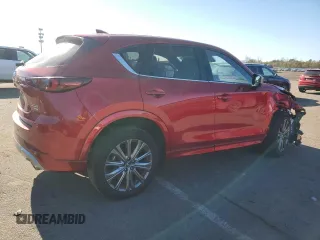 2024 Mazda CX-5 2.5 Turbo Signature with VIN JM3KFBXY8R0363391, listed as a Copart auction lot 42866755 with 13,881 mi miles and Salvage Title. Bid and sale history available at carsss.com. Image 3.