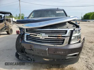 2015 Chevrolet Tahoe LTZ z VIN 1GNSKCKC4FR626030, wystawiony jako Copart lot #56280805 z przebiegiem Nie podano mil oraz Szkoda całkowita • Salvage title. Historia ofert i sprzedaży dostępna na DreamBid. Obrazek 5.