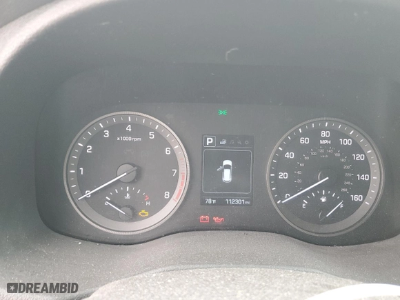 2017 Hyundai Tucson SE with VIN KM8J23A48HU484596, listed as a Copart auction lot 50811005 with 112,301 mi miles and Clean Title. Bid and sale history available at carsss.com. Image 9.