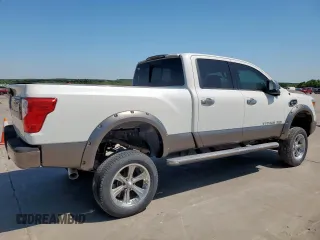 2017 Nissan Titan Pro-4X z VIN 1N6BA1F42HN575024, wystawiony jako Copart lot #52025835 z przebiegiem 23 422 mil mil oraz Czysty tytuł • Clean title. Historia ofert i sprzedaży dostępna na DreamBid. Obrazek 3.