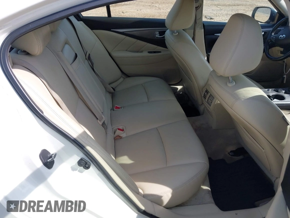 2015 Infiniti Q50 Premium with VIN JN1BV7ARXFM414391, listed as a IAAI auction lot 42245462 with 216,495 mi miles and . Bid and sale history available at DreamBid. Image 8.