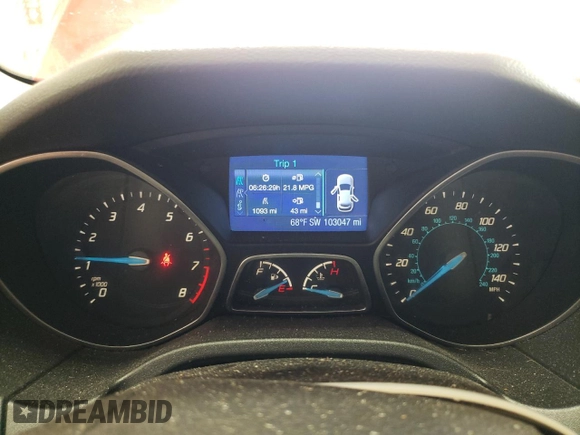 2013 Ford Focus SE with VIN 1FADP3F23DL330149, listed as a Copart auction lot 49901855 with 103,047 mi miles and Salvage Title. Bid and sale history available at carsss.com. Image 9.