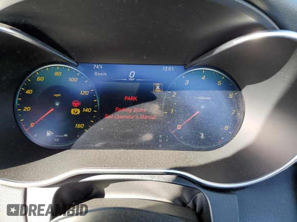2020 Mercedes-Benz C 300 with VIN W1KWK8DB4LG001345, listed as a Copart auction lot 56673464 with Not Provided miles and Salvage Title. Bid and sale history available at DreamBid. Image 9.