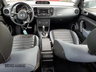 2014 Volkswagen Beetle Turbo R-Line with VIN 3VWVT7AT5EM635862, listed as a Copart auction lot 43500865 with 58,412 mi miles and Salvage Title. Bid and sale history available at DreamBid. Image 8.