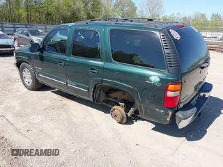 2002 Chevrolet Tahoe LT with VIN 1GNEK13Z52J186557, listed as a IAAI auction lot 42035772 with 1 mi miles. Bid and sale history available at carsss.com. Image 3.
