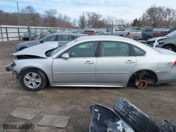 2014 Chevrolet Impala Limited LS with VIN 2G1WA5E32E1177158, listed as a IAAI auction lot 41641549 with NaN miles. Bid and sale history available at carsss.com. Image 15.