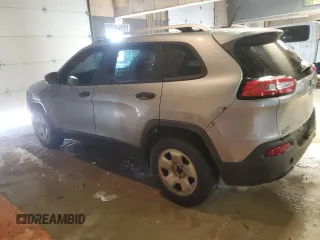 2017 Jeep Cherokee Sport with VIN 1C4PJMAB7HW563669, listed as a Copart auction lot 88067945 with 146,181 mi miles and Clean Title. Bid and sale history available at carsss.com. Image 2.