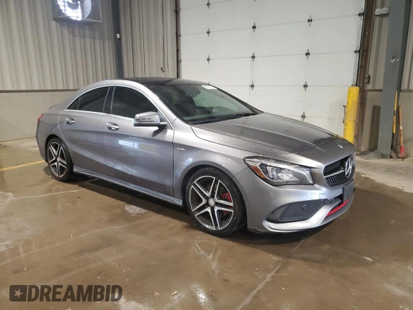 2018 Mercedes-Benz CLA 250 with VIN WDDSJ4EB2JN517818, listed as a Copart auction lot 63751725 with 94,120 mi miles and Clean title. Bid and sale history available at DreamBid. Image 4.