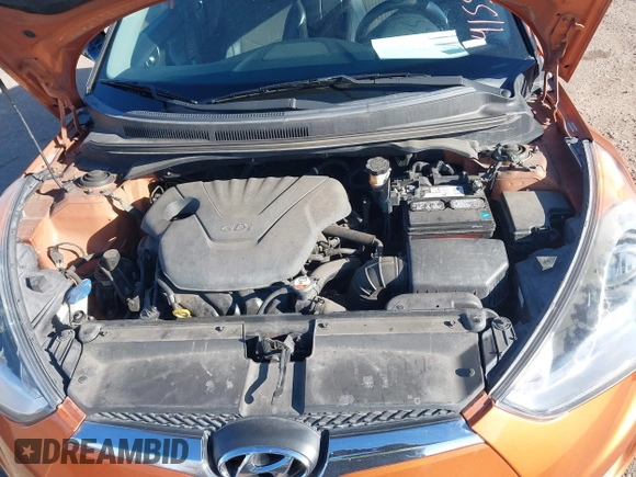 2013 Hyundai Veloster w/Gray Int with VIN KMHTC6AD6DU122025, listed as a IAAI auction lot 41551623 with 189,793 mi miles. Bid and sale history available at carsss.com. Image 10.
