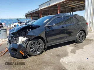 2023 Chevrolet Equinox RS with VIN 3GNAXMEG3PL250625, listed as a Copart auction lot 48932705 with 43,024 mi miles and Non repairable. Bid and sale history available at DreamBid. Image 1.