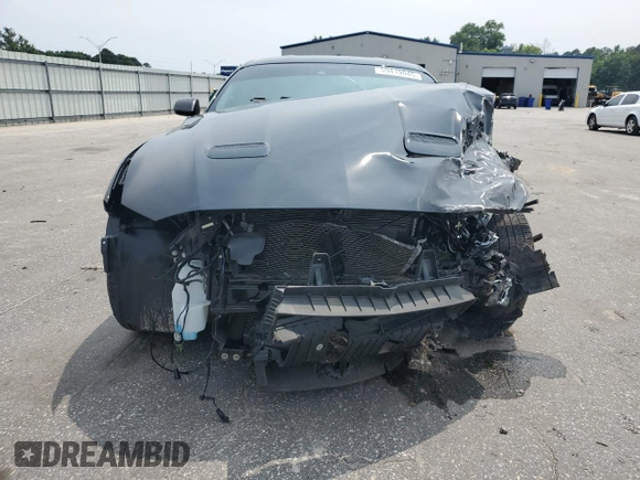 2021 Ford Mustang GT with VIN 1FA6P8CF5M5138684, listed as a Copart auction lot 59419045 with 32,241 mi miles and Salvage title. Bid and sale history available at DreamBid. Image 5.