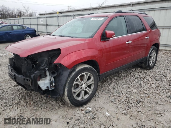 2014 GMC Acadia SLT with VIN 1GKKRRKD8EJ304251, listed as a Copart auction lot 43549515 with 203,884 mi miles and Salvage Title. Bid and sale history available at carsss.com. Image 1.