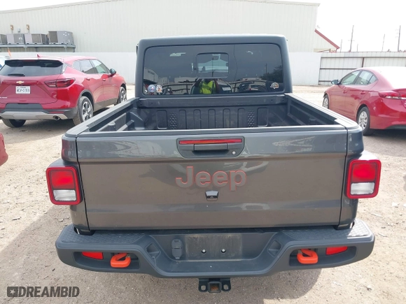 2022 Jeep Gladiator Mojave with VIN 1C6JJTEG5NL125968, listed as a IAAI auction lot 41654201 with 76,294 mi miles. Bid and sale history available at carsss.com. Image 17.