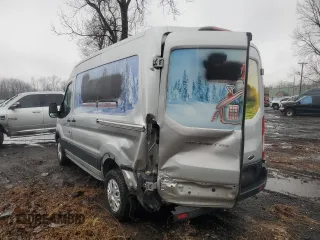 2018 Ford Transit with VIN 1FTYR1DM9JKA93781, listed as a Copart auction lot 48801655 with 78,774 mi miles and Salvage Title. Bid and sale history available at DreamBid. Image 2.