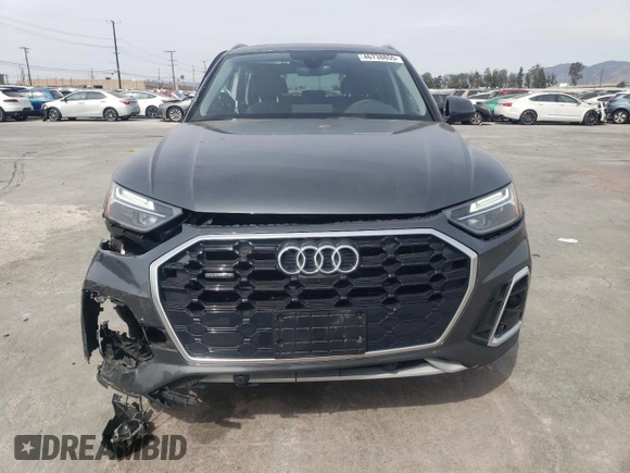 2023 Audi Q5 S line Premium Plus z VIN WA1EAAFY4P2153608, wystawiony jako Copart lot #46738855 z przebiegiem 20 111 mil mil oraz Szkody całkowita. Historia ofert i sprzedaży dostępna na DreamBid. Obrazek 5.