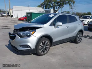 2021 Buick Encore Preferred with VIN KL4CJESM7MB376769, listed as a IAAI auction lot 41514273 with 30,569 mi miles. Bid and sale history available at carsss.com. Image 18.