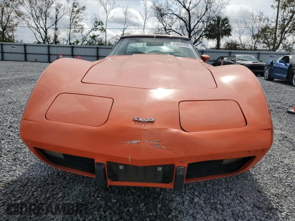 1976 Chevrolet Corvette with VIN 1Z37L6S442300, listed as a Copart auction lot 43044735 with 90,217 mi miles and Salvage title. Bid and sale history available at DreamBid. Image 5.