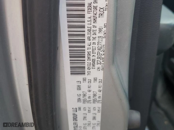 2010 Dodge Ram 1500 ST with VIN 3D7JB1EP1AG177119, listed as a Copart auction lot 74556704 with 303,105 mi miles and Salvage Title. Bid and sale history available at carsss.com. Image 13.