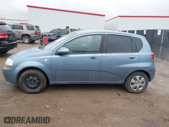 2006 Chevrolet Aveo LS with VIN KL1TD66616B563708, listed as a IAAI auction lot 41543322 with 120,824 mi miles and . Bid and sale history available at DreamBid. Image 14.