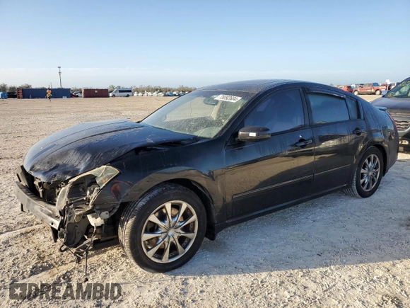2008 Nissan Maxima 3.5 SL with VIN 1N4BA41E48C821433, listed as a Copart auction lot 78092604 with 149,250 mi miles and Salvage Title. Bid and sale history available at carsss.com. Image 1.
