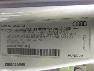 2016 Audi A3 1.8T Premium with VIN WAUA7GFF2G1017615, listed as a IAAI auction lot 41725731 with 70,332 mi miles. Bid and sale history available at carsss.com. Image 9.